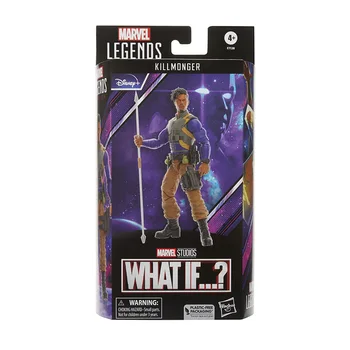 Hasbro Marvel Legends Série Que Se...? Killmonger Figura De Ação Colecionáveis Modelo De Brinquedo 6 Polegadas