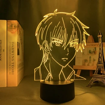 Acrílico 3d Lâmpada Anime Cesta de Frutas Sohma Kyo para a Decoração do Quarto da Noite de Luz para Crianças, Presente de Aniversário Sala de Mesa de Luz de Led Mangá