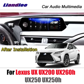 Carro Android Multimídia Sistema Lexus UX UX200/250h/260h/300e 2018 e 2019 Rádio de Navegação GPS Leitor de Carplay Tela HD