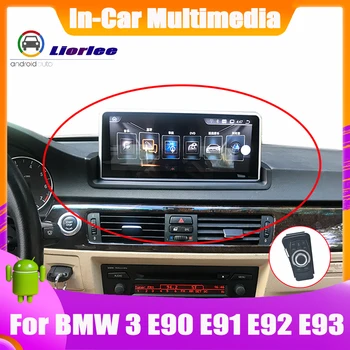 6-Núcleo do Sistema Android, Atualização de GPS do Carro do BMW Série 3 E90/E91/E92/E93 2005~2012 Autoradio de Navegação Multimídia para Carro