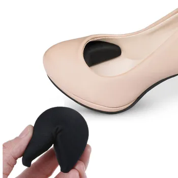 1 Par De Cuidados Com Os Pés Tampão Do Dedo Do Pé Esponja Plug Mulheres Ajustar O Tamanho Palmilhas De Sapatos De Salto Alto Acessórios Anti - Dor Almofada De Palmilhas