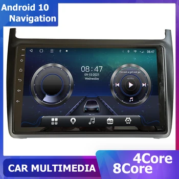 Android 11 Estéreo Multimídia player Para o VW polo sedan 2008 e 2020 carplay de Navegação GPS 1280*720 DSP Sentou-se Navi 6+128G 8core 2Din