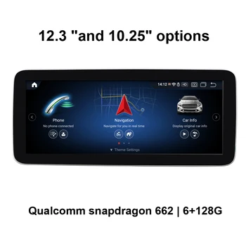 GPS de Navegação de Rádio Android 11 de som do Carro para a Mercedes Benz GLA 156 X156 (2015-2019 NTG4.5/5.0)