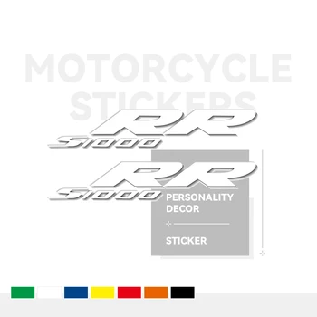 A nova moto de bicicleta tanque de combustível adesivo refletivo impermeável criativo decalque capacete de MOTO LOGOTIPO Aplicável para a BMW S1000RR
