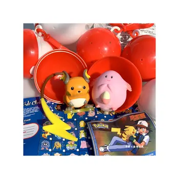 Pokemon Chansey Raichu Poke Bola De Figuras De Anime Figura De Ação Boneca Bonito Modelo De Colecionáveis Modelo De Brinquedos De Crianças, Presente De Aniversário