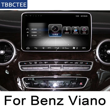 Para a Mercedes-Benz Viano 2015 2016 2017 2018 2019 NTG Carro Android Multimídia player WiFi GPS Navi Mapa Estéreo Tela IPS de WIFI