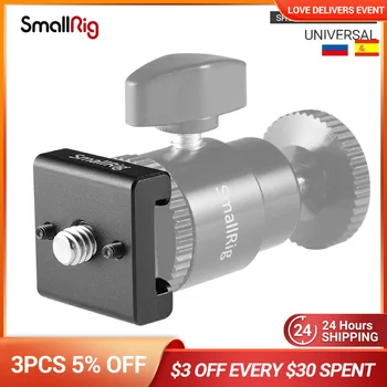 SmallRig Universal Frio Montagem de Sapata Placa de Suporte (2 Pcs Pack )com os Parafusos de Montagem para o DIODO emissor de Luz de Vídeo Microfone -2060