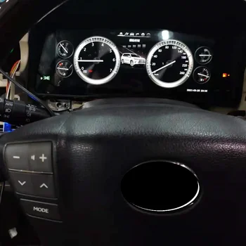 Para a Toyota Vellfire 20 Alphard 20 Android Metros de Tela do Painel do Carro Entretenimento Velocidade de Ecrã Digital de Cluster Virtual Cockpit