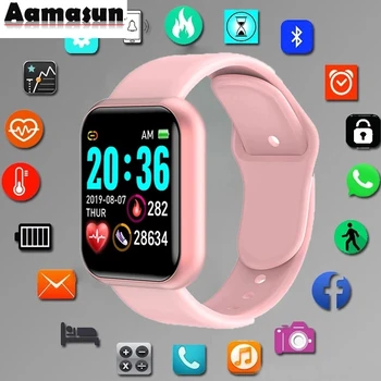Digital Inteligente Do Esporte Relógio De Mulheres Relógios De Led Digital Eletrônica De Relógio De Pulso Bluetooth Fitness Relógio De Pulso Dos Homens Miúdos Horas Hodinky