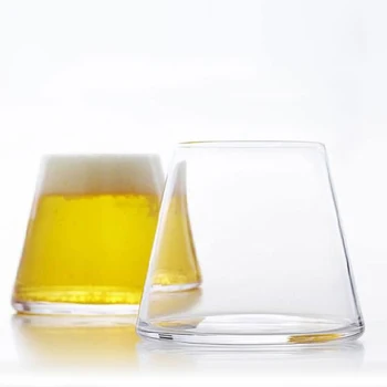 Retro Personalidade Criativa Transparente Monte Fuji De Vidro Para Vinho Set De Cerveja Beber Suco De Xícara De Água Xícaras Caixa De Presente Garrafas