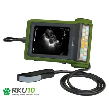 Médica Veterinária De Instrumentos De Ultra-Som Portátil Digital Cheio De Ovinos, Caninos Cão Porco Máquina De Ultra-Som