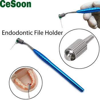 Dental Endodônticos Arquivos Detentor Do Uso Da Mão Tratamento De Canal H/K/R/C De Aço Inoxidável Autoclave De Clareamento Dos Dentes Dentista Materiais