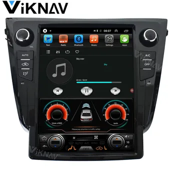 Para Nissan X-TRAIL 2013-2017 car multimedia player 2din android auto-rádio autoradio de navegação GPS MP4 player vertical de tela