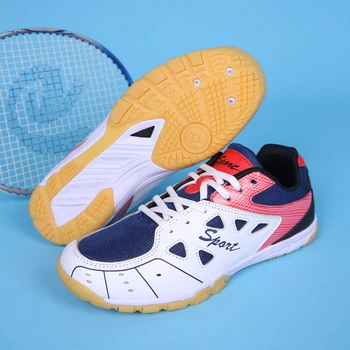 Badminton Sapatos de Homens e Mulheres ao ar livre Profissional de Voleibol, Tênis Leve Tênis de Mesa Tênis de