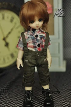 1/6 1/4 escala BJD boneca com roupas Casuais macacão de calça para BJD/SD acessórios YOSD MSD.Não incluído boneca,sapatos,peruca e outros A0840