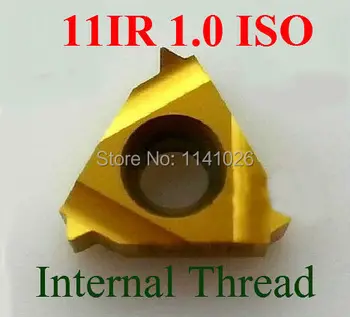 11IR 1.0 ISO Carboneto de Pastilhas de Rosqueamento Interno Rosqueamento Intercambiáveis Torno Pastilhas para Threaded Cortador de ferramentas de Torno