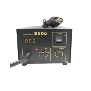 FT-850D display Digital controle de temperatura de conserto de celulares,pistola de ar quente da estação de solda