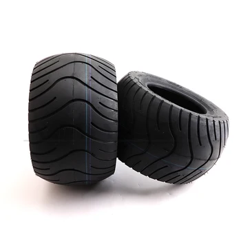 2pcs de alta qualidade 13x6.50-6 sem câmara de ar do pneu adequado para ATV QUAD veículo off-road, cortador de grama, kart, veículo off-road