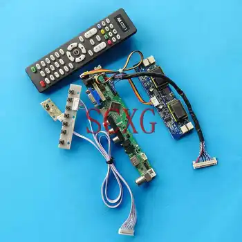 Para M220Z1 MT220WW01 Laptop Tela de Exibição do Controlador de Placa DIY Kit LVDS de 30 Pinos 4CCFL VGA Compatíveis com HDMI, AV, USB 1680*1050 22