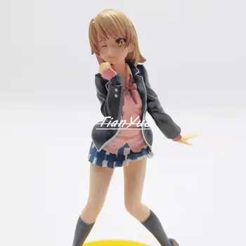 Anime Depois de toda a minha juventude comédia romântica é errado Isshiki Iroha 1/6 de PVC Figura de Ação do Modelo de Brinquedos 21cm
