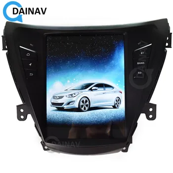 Android navegação GPS PARA Hyundai Elantra 2012 a 2016 auto-rádio multimédia leitor de 10.4 polegadas touch screen auto rádio leitor de DVD