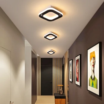 Moderno Rodada LED Luzes de Teto do Corredor dispositivo elétrico de Iluminação Para o Quarto Sala Cozinha Corredor de Entrada do Sótão, Lâmpada de Teto