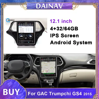 Telsa Estilo Android Multimídia para Carro DVD Player de Navegação GPS PARA-GAC Trumpchi GS4 2015 Áudio do Carro, Rádio Estéreo