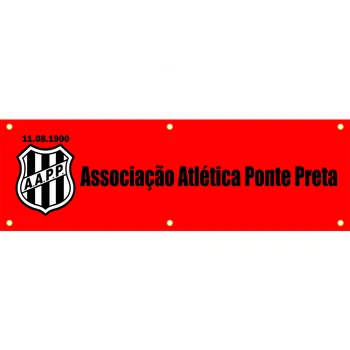 Associacao Atletica Ponte Preta Faixa de Personalizar Clube de Futebol, Bandeiras 1.5*5 pés (45*150cm) Publicidade Personalizada Decoração Banner