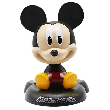4 estilos de 10cm do Mickey de Disney do Rato de Minnie Figura de Ação Postura Anime Boneca Estatueta Crianças Brinquedo