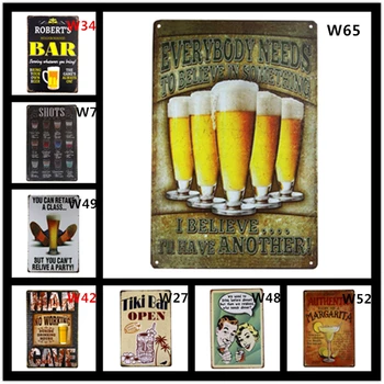 Você Pode refazer uma Classe Caverna Cerveja de Parede do Poster de Metal Estanho Sinais de Gasto cartaz Pub Bar do Clube de Decoração de Casa de Placas de Parede de Arte, Artesanato, Decoração