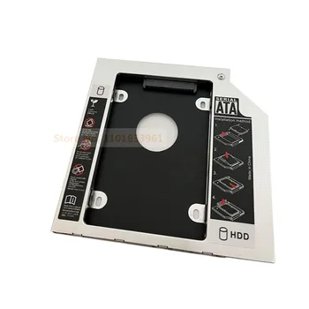 Universal 9.0 mm SATA 2ª Unidade de disco Rígido HDD SSD de compartimento Óptico de tacos de Suporte da Moldura para Asus S550 S551 N550 K550 A450 S500 S500CA