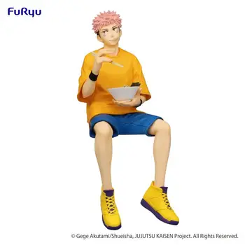 Original Autêntico Modelo FURYU Itadori Yuji ED Vestuário de Lazer Jujutsu Kaisen Anime Figuras de Ação, Modelo de Brinquedos de Coleção