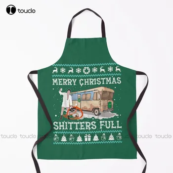 Feliz Natal Shitters Completo Feio Camisola Avental De Jardinagem Avental De Jardim De Cozinha Personalizado Unissex Adulto Avental