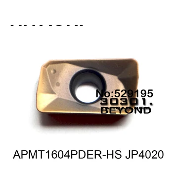 APMT1604PDER-HS JP4020 100% de REBOQUE Original de carboneto de inserção com a melhor qualidade de moagem Moinho de Moagem Torno cnc 10pcs/lo
